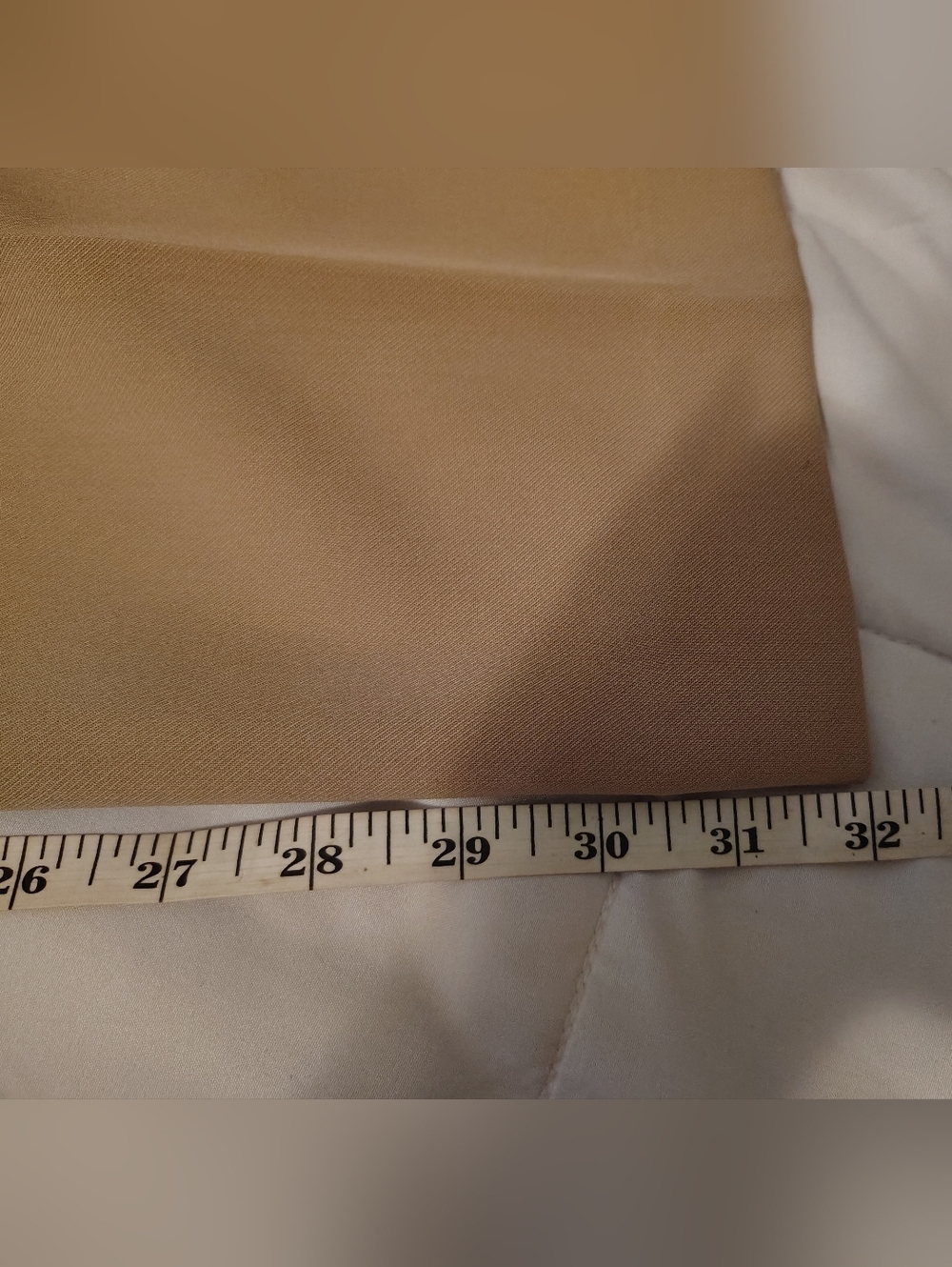 Ann Taylor Wide-Leg Trousers – Size 6 (Beige/Ta - Picture 8 of 9